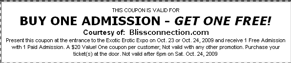 Exotic Erotic coupon