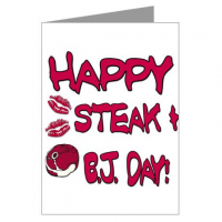 steak and a bj day